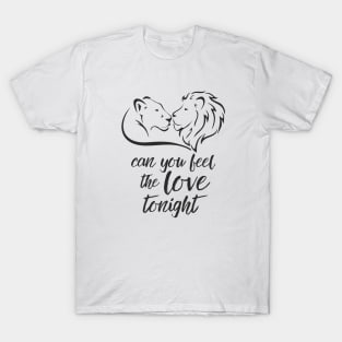 Lion King - Simba and Nala - Can You feel the Love Tonight T-Shirt